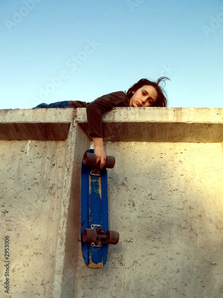 Fototapeta skater boy