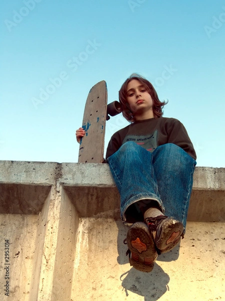 Obraz skater boy