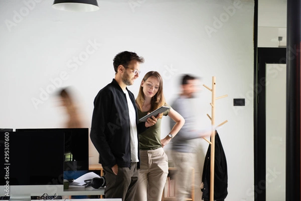 Fototapeta Creative working - Startup Business