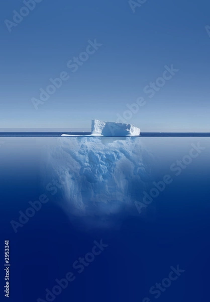 Obraz góra lodowa