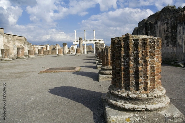 Fototapeta ruines de pompei