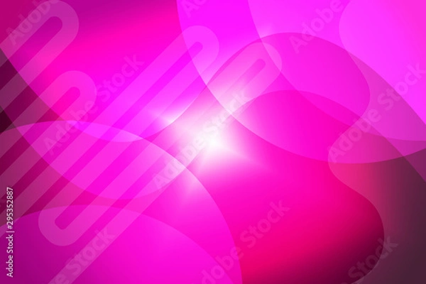 Fototapeta abstract, pink, design, light, purple, wallpaper, wave, illustration, graphic, pattern, blue, color, red, backdrop, art, texture, backgrounds, curve, lines, waves, digital, colorful, fractal, white