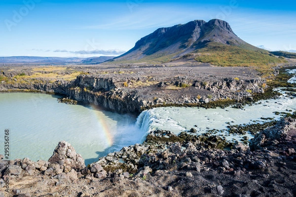 Fototapeta Island - Wasserfall