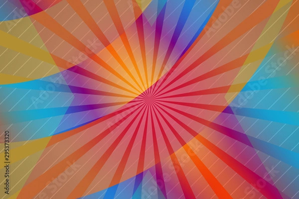 Fototapeta abstract, blue, wallpaper, design, pattern, light, graphic, illustration, texture, geometric, technology, digital, lines, green, art, backdrop, futuristic, bright, black, pink, colorful, space