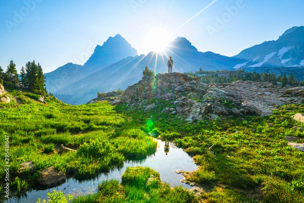 Obraz lake in the mountains