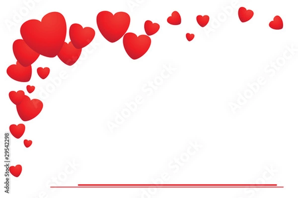 Obraz valentine ticket