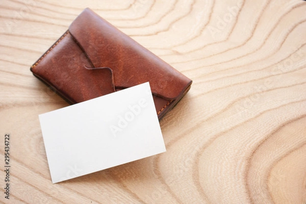 Obraz 卓上のビジネスカード（合成用）