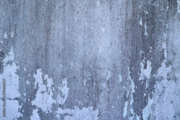 Fototapeta Old cement surface wall textures with moss for  backgrounds/