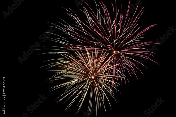 Obraz 花火の様子