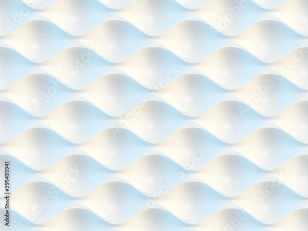 Fototapeta Abstract geometrical background, 3d rendering