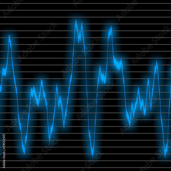 Fototapeta Sound wave