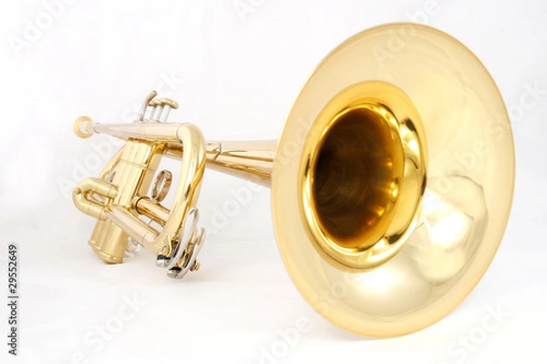 Obraz Złota trąbka