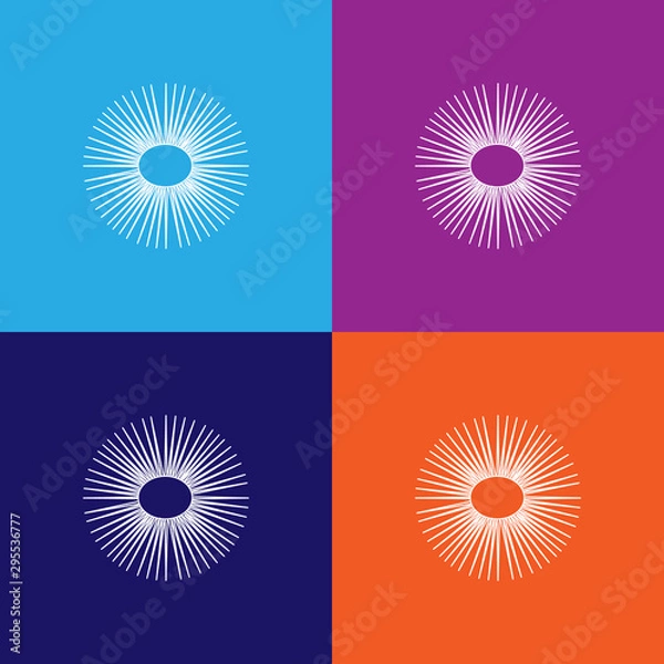Fototapeta sea urchin icon. Element of popular sea animals icon. Premium quality graphic design. Signs, symbols collection icon for websites, web design