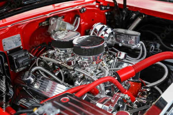 Obraz Hot Rod Engine