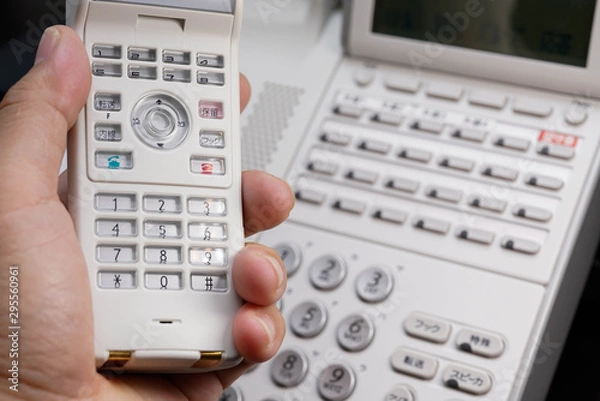 Obraz ビジネスフォン　受話器