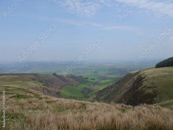 Fototapeta Valley in the mountains