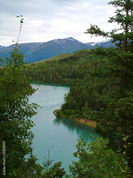 Obraz kenai river in alaska