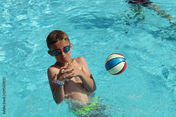 Obraz Dziecko w Basenie