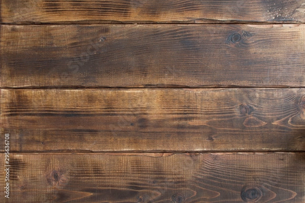 Fototapeta close up of wall made of wooden planks