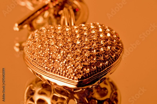 Fototapeta closeup heart