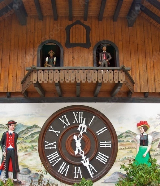 Obraz Größte Kuckucksuhr