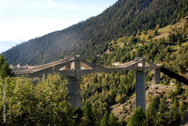 Obraz Ganterbrücke / Simplonpass