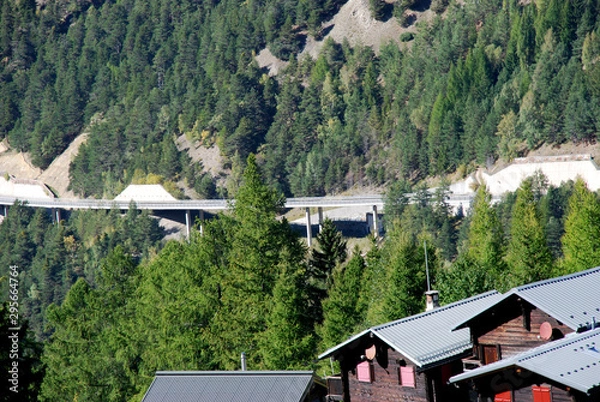 Obraz Ganterbrücke / Simplonpass