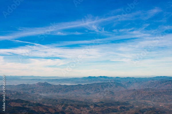 Fototapeta view of the mountains