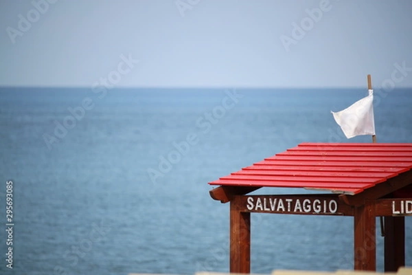 Fototapeta Baywatch lifeguard