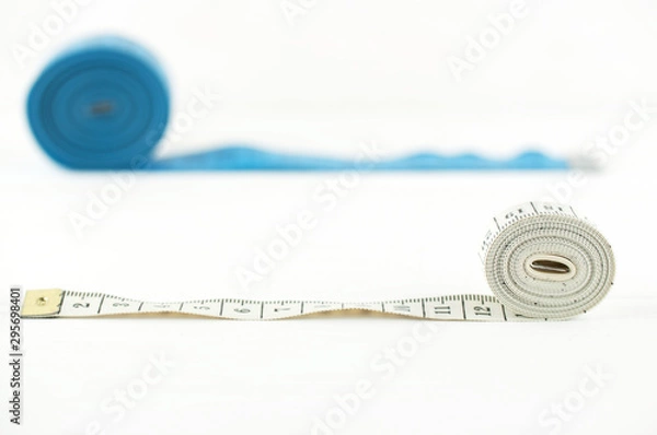 Fototapeta frame of tailor meter on