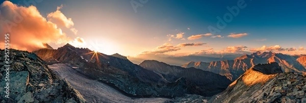 Fototapeta Bergpanorama