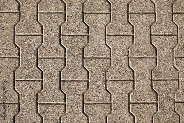 Obraz Pavement. Stone texture background. Paving slabs. Brick. 