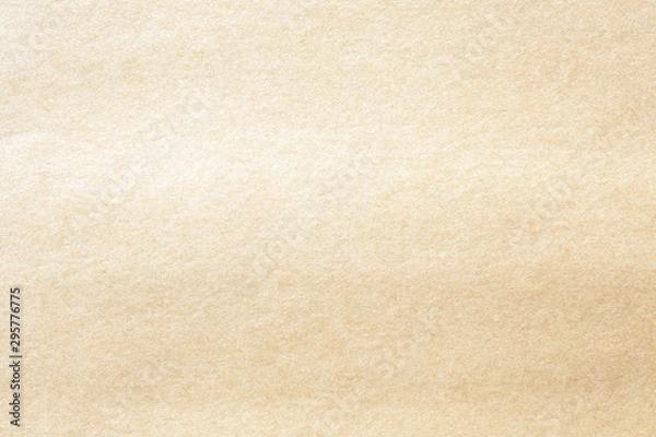 Fototapeta kraft brown background paper  texture with vertical line