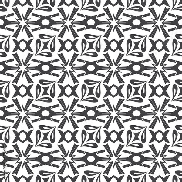 Obraz Seamless geometric vector pattern.
