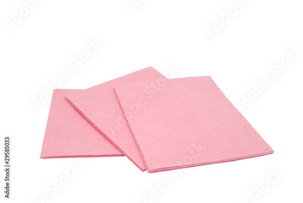 Obraz Three pink napkins
