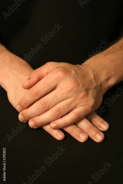 Fototapeta hands confident