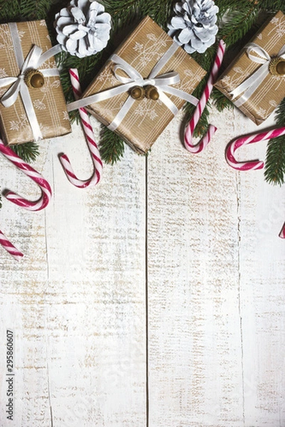 Obraz Christmas holiday background