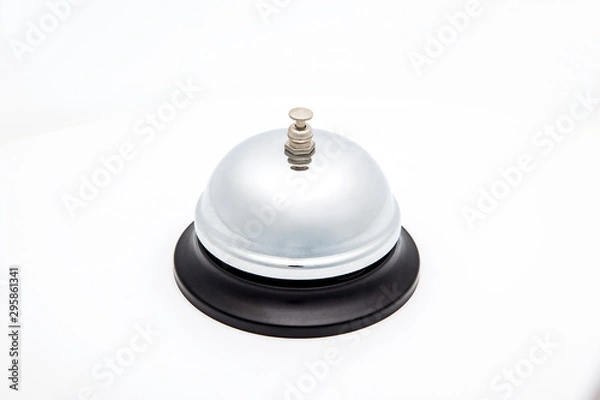 Obraz Bell on white background.
