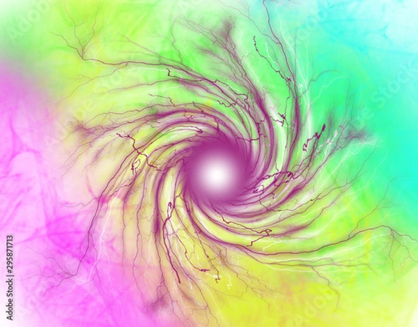 Obraz abstract fractal background