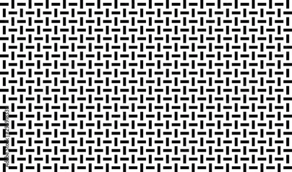 Obraz Rectangles lattice simple seamless vector pattern, minimalist monochrome geometrical texture