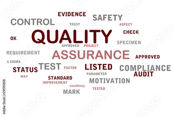 Fototapeta Quality words