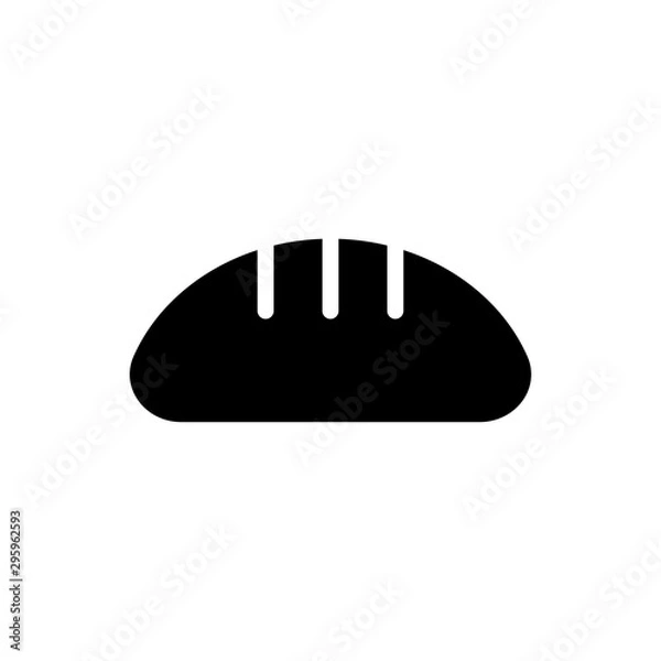 Fototapeta Bread icon for web and mobile