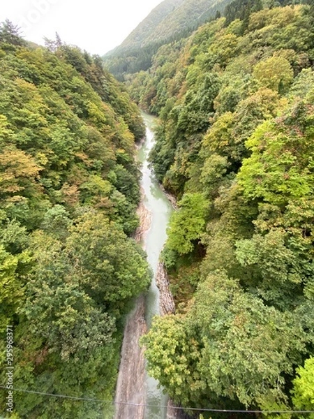 Obraz waterfall in the mountains