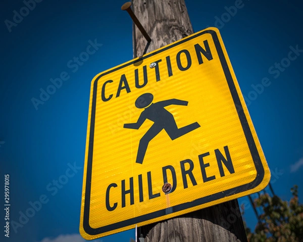 Obraz Caution Children sign