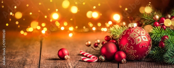 Fototapeta Christmas decoration