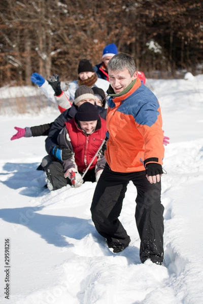 Obraz Friends sliding