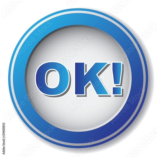Fototapeta OK! ICON