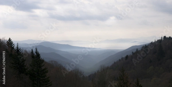 Obraz Smoky Mountain Sunset