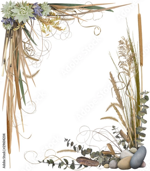 Obraz Floral Frame 1