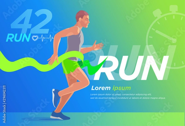 Obraz Runner Design presentation 1 Cover Banner